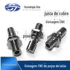 Peças de Cobre, Bico de Ar, Fresadora Hexagonal, Bomba de Ar, Válvula de Ar de Conexão Rápida, Equipamento de Mergulho, Conector Rápido, Torno Mecânico, Alta Precisão