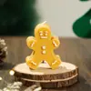 Decorações de Natal Homem de Gengibre Vela Perfumada Forma Criativa Lembrança Presente Decoração de Mesa Vela Aromaterapia Cera