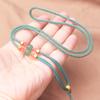 Colgante de alta calidad, joyería, cuerda para el cuello, superficie cortada, Dongling Jade, cordón, collar, cuerda, bricolaje, colgante de jade para hombres y mujeres, cuerda al por mayor