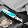Cuchillo para ostras nuevo antideslizante transfronterizo en stock al por mayor cuchillo para ostras de acero inoxidable cuchillo para ostras engrosado abridor de conchas