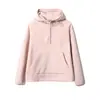 Sudadera con Capucha y Media Cremallera de Forro Polar Casual Holgada Cálida Estilo Perezoso Ropa de Abrigo Otoño Invierno Mujer 487604