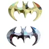 Adesivos de Carro Morcego Galvanizados 3D Etiquetas Metálicas para Carro Adesivos do Batman Adesivos de Carro Morcego Dourado Adesivos de Carroceria