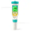 Nuevo bolígrafo de prueba de calidad del agua 7 en 1, recargable, para pruebas de pH/CE/ORP/cloro residual, adecuado para piscinas y acuarios