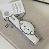 Fofo Longo Animal Filhote Velcro Doce Menina Ins Desenho Animado Rosto de Menina Franja Rebelde Adesivo Faixa de Cabeça Dois em Um