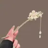 Grampo de Cabelo de Flor Super Feérico em Estilo Antigo, Novo Grampo de Cabelo com Borla Estilo Chinês, Acessório de Cabelo para Hanfu, Ornamento de Cabelo Exquisito de Alta Qualidade, Novo Modelo 2026