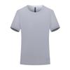 Camiseta deportiva de secado rápido, cuello redondo, manga corta, grupo de empresas, ropa de trabajo al aire libre, verano, manga corta, logotipo bordado, camisa cultural