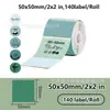 Papel de Etiqueta Redonda Autoadhesivo para Fabricante 50mm Colorido Ciclo Adecuado para Papel de Impresión Térmica Phomemo M220