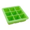 Fornecimento direto da fábrica com tampa 9 cavidades silicone cubo de gelo molde de gelo DIY molde de gelo caixa de comida de bebê utensílios de cozinha