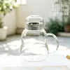 Nuevo modelo de jarra de vidrio para agua fría, resistente a altas temperaturas, engrosada, tetera de gran capacidad para cold brew para uso doméstico