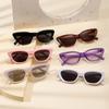 Transfronterizo Nuevo Retro Sentido de Alta Gama Popular en Internet Gafas Ojo de Gato Gafas de Sol de Montura Pequeña Europeas y Americanas Gafas de Sol Protectoras del Sol 58068