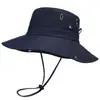 Sombrero de Pesca para Hombre de Ala Ancha, Sombrero Unisex para Viajes y Senderismo, Sombrero de Protección Solar, Se Puede Imprimir con Logo