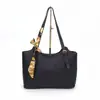 Bolso Tote Transfronterizo Simple Textura Retro Bolso de Gran Capacidad para Mujer Versátil Moda Casual Trabajo Viaje Bolso de Hombro