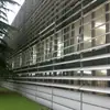 Persianas con Forma Disponibles en Stock, Persianas de Aleación de Aluminio, Fábricas de Estructuras de Acero, Edificios de Gas, Persianas Eléctricas, Aires Acondicionados para Paredes Exteriores