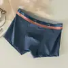 Roupa Íntima Masculina Algodão Confortável Estilo Simples Cueca Boxer Meninos Boxer Tamanho Grande Shorts Moda Novas Calças