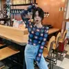 Camisa de Base de Malha de Seda de Gelo com Proteção Solar para Mulheres Verão 2021 Nova Manga Longa Estilo Hyuna Mesma Peça com Shihai Dentro