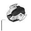 Adecuado para Yamaha Nmax155 Xmax300 Caballete Lateral Modificado, Reposapiés Ampliado, Almohadilla Antideslizante para Caballete Lateral, Almohadilla Antideslizante Lateral