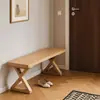 Banco de Madera Maciza, Banco Largo, Banco de Madera, Mesa de Comedor para el Hogar, Banco Largo Estilo Chino, Banco para Cambiar Zapatos, Banco Largo de Madera Maciza para Mesita de Noche