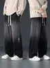 Jeans para hombre talla grande 2026 nuevo modelo estilo americano marca de moda pantalones rectos holgados pantalones casuales de pierna ancha moda ropa para hombre