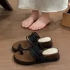 Nuevas Chanclas de Cuña Elegantes de Suela Gruesa para Mujer, Verano 2026, Sandalias de Playa Cómodas