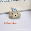 Novos Acessórios de Tecido Fofos de Coelho e Urso DIY para Roupas Infantis, Acessórios de Cabeça, Sapatos, Meias, Bolsas, Chapéus e Acessórios Venda por Atacado