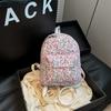 Bolsa de Ombro Floral Estilo Japonês Estilo Ins Estilo Mori Estilo Fresco Mochila Escolar para Menina Estilo Universitário Mochila de Viagem para Estudante Universitária para Mulheres