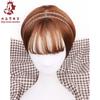 Diadema doble estilo coreano con nudo trenzado, diadema elástica con trenza pequeña, accesorios populares para el cabello europeos y americanos.