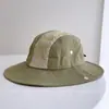 Gorra de Senderismo para Exteriores Transpirable con Bordado de Letras y Bloques de Color para Hombres y Mujeres, Sombrero de Pescador Casual Versátil de Verano, Sombrero para el Sol con Protección Solar
