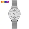 Reloj Skmei de Moda para Mujer Incrustado con Diamantes, Reloj para Mujer, Reloj de Pareja, Reloj para Estudiante, Reloj de Cuarzo para Mujer, Lujo Ligero