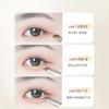 Novo pincel delineador em foice, pincel lâmina para sombra de olhos, pincel de detalhe, pincel chanfrado para sobrancelha, pincel para corretivo, pálpebra inferior até a maquiagem de pálpebra caída