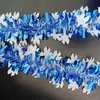 Tiras, Guirnaldas y Cintas de Plumas de Paloma Blanca de Colores para Decoraciones Festivas, Arreglos de Escena para Fiestas Navideñas y de Año Nuevo