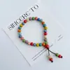 Pulsera de Cerámica Jingdezhen Nueva Historieta China Pulsera Boutique Venta al por Mayor Estudiante Joker Explosiones Puesto del Mercado Nocturno Pulsera
