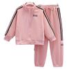 Conjunto de Ropa para Niñas Otoño Invierno 2026 Nuevo Elegante Ropa Infantil Sudadera Chaqueta Primavera y Otoño Casual Conjunto de Dos Piezas para Niñas Mayores