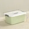 Caja de Almacenamiento Engrosada para Ropa, Juguetes, Snacks de Casa y Coche, Caja de Almacenamiento de Respaldo, Caja de Almacenamiento tipo Canasta de Plástico