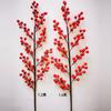 Decoração de Casa Flor Artificial Simulação Fruta Azevinho Decoração de Casamento Simulação Fruta Vermelha Natal Simulação Fruta Vermelha Fruta da Fortuna