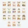 18 Tarjetas Musicales Inspiradoras de Animales de Dibujos Animados con Diseños Lindos y Texto Conmovedor, Adecuadas para Regalos Cotidianos