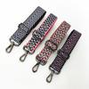 Nueva Correa Ancha de Jacquard Tejido Colorido 3.8cm Engrosada Reducida Correa Larga Un Hombro Bandolera Accesorios para Bolsos Correa