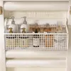 Estante de Baño Radiador Sin Taladro Cesta Colgante Superior Pared del Inodoro Cesta de Almacenamiento para Baño