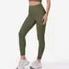 Pantalones de Yoga de Alta Elasticidad, Sensación de Segunda Piel, de Nueve Puntos para Mujer, de Cintura Alta, Levanta Glúteos, Pantalones Largos de Fitness con Bolsillos, Pantalones Deportivos de Running de Secado Rápido