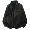 Nova jaqueta de couro masculina vintage de alta qualidade, jaqueta de couro PU casual moderna estilo motociclista, disponível para atacado