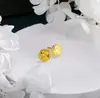 Brincos de Cobre Banhados a Ouro Novo Estilo com Design Gelo Triturado, Brincos de Trevo de Quatro Folhas, Brincos de Coração Borboleta, Brincos de Estrela de Cinco Pontas, Atacado do Fabricante