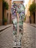 Pantalones de Yoga Estampados de Venta Caliente para Comercio Exterior en Amazon Transfronterizo con Múltiples Estilos a Elegir, Pantalones Deportivos de Cintura Alta Levanta Glúteos al por Mayor