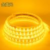 Lámpara LED 5050 para exteriores, resistente al agua, de ingeniería, suave, colorida, RGB, de alto voltaje, 220 V, 2835, de doble fila, 5730, de tres colores