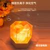Luz de Noche de Aromaterapia Luz Ambiental para Dormitorio Lámpara de Piedra de Sal de Aceite Esencial Lámpara de Mesa para el Hogar de Interior Regalo de Cumpleaños Lámpara de Mesita de Noche Popular
