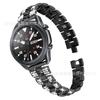 Adecuado para Correas de Reloj Inteligente Samsung, Huawei, Xiaomi de 20 mm con Diamantes de Doble Fila Roscados Correa de Reloj de 20 mm