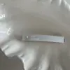 Pinza para el pelo de cuadros con pedrería Letra Chica Dulce Clip para flequillo todo partido Pinza de color Pinza lateral Accesorios para el cabello