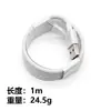 Cabo de Dados USB Trançado Espesso Tipo C Adequado para Apple e Huawei Cabo de Carregamento Trançado USB Tipo C Cabo USB Apple