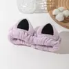 Diadema de Peluche para Lavado Facial para Mujeres, Antideslizante, Sin Marcas, Diseño Lindo y de Alta Gama Personalizable, Adecuada para Aplicar Mascarillas Faciales y Maquillaje, Resistente a la Humedad