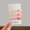 Pinzas para el pelo de niña, accesorios para el pelo de estilo coreano para mechones sueltos y flequillo, pinzas laterales de colores para el verano populares en redes sociales