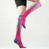 Meias de compressão para panturrilha esportivas, para fitness, pular corda, passeios ao ar livre, corrida, meias de yoga, meias esportivas profissionais, vendas diretas da fábrica