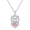 Collar Versátil de Plata de Ley S925 Europea y Americana Transfronterizo con Doce Piedras de Nacimiento Colgante Moda Amazon Cadena para Clavícula